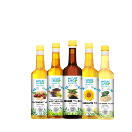 Nature Land Organics Cold Pressed Oil