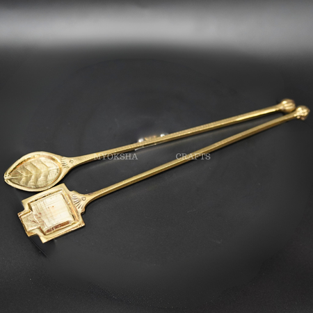 Brass Sukh Sruva: Embrace Divine Offerings and Spiritual Serenity