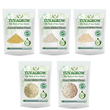 Yuvagrow Combo Millets Flour