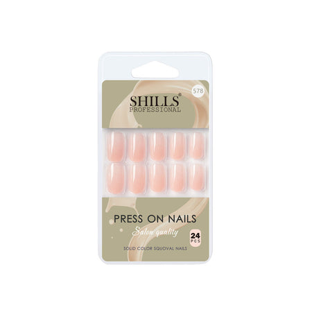 Shills Professional Reusable Press On Nails Square - SPN578