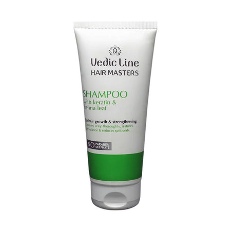 Vedic Line Hair Masters Shampoo with Keratin & Henna Leaf