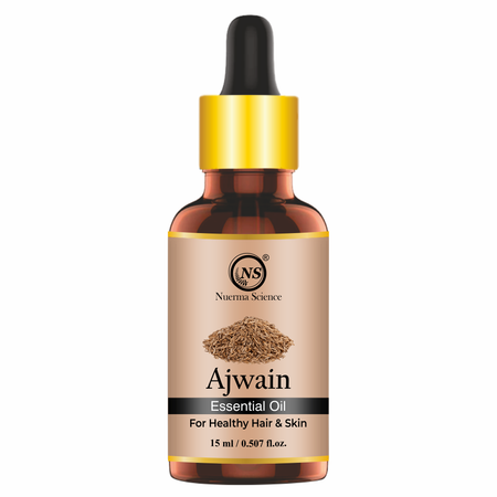 Nuerma Science Pure Ajwain Essential Oil For Skin Care & Hair Care
