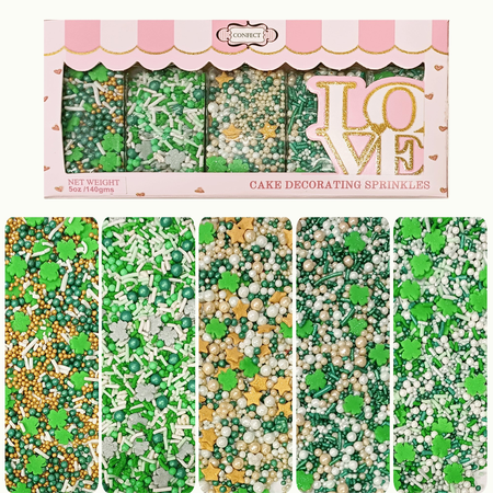Confect St. Patrick's Sprinkles Multipack 10