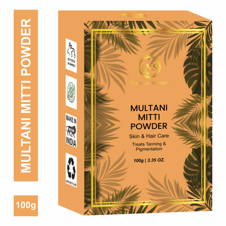 Nuerma Science Multani Mitti Powder For Glowing Skin & Anti Pigmentation