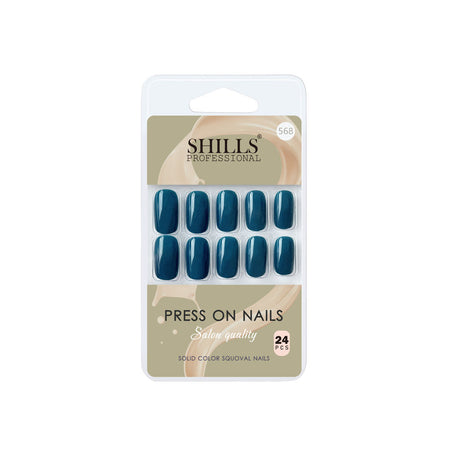 Shills Professional Reusable Press On Nails Square - SPN568