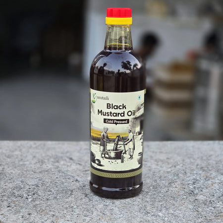 Kasutam Cold Pressed Black Mustard Oil