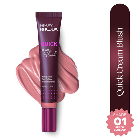 Hilary Rhoda Quick Cream Blush - Peach Blossom 01