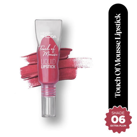 Hilary Rhoda Touch Of Mousse Waterproof Lipstick - Extra Plum 06