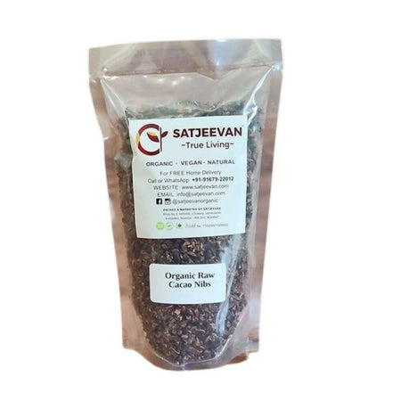 Satjeevan Organic Raw Cacao Nibs