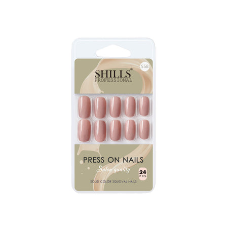 Shills Professional Reusable Press On Nails Square - SPN558