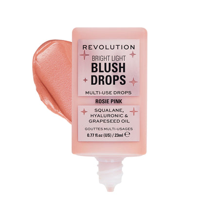 Makeup Revolution Bright Light Blush Drops Pink Rosie