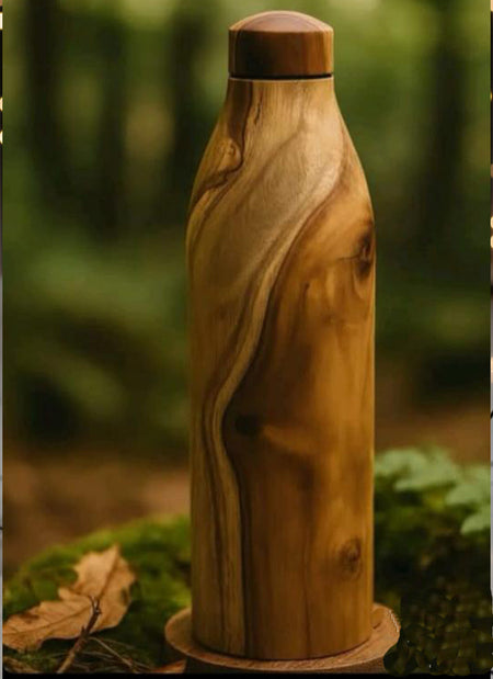 Wood estate Wooden Copper Water Bottle