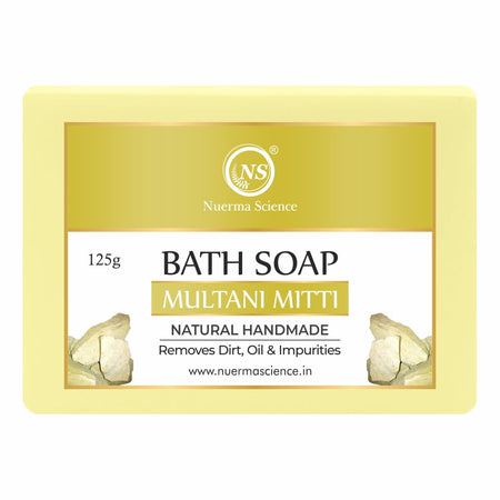 Nuerma Science Multani Mitti Bath Soap | Purifies & Detoxifies Skin