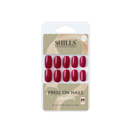 Shills Professional Reusable Press On Nails Square - SPN556
