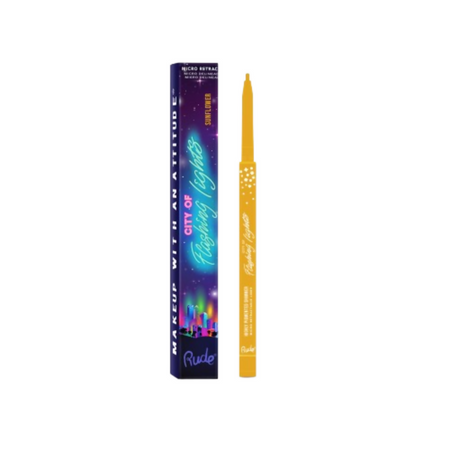 Rude Cosmetics City Of Flashing Lights Micro Retractable Liner - Sunflower