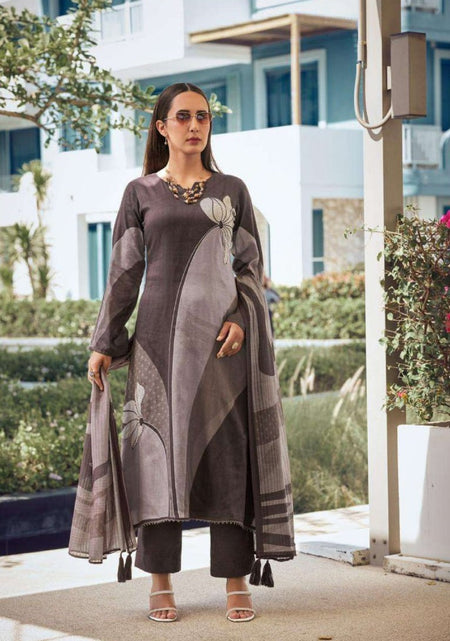 Pramukh Fab Coffee Color Rayon Kurta Set