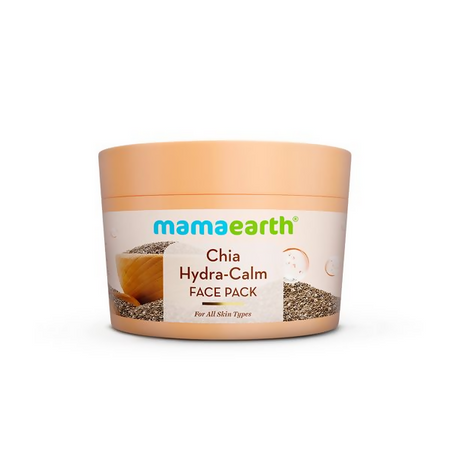 Mamaearth Chia Hydra-Calm Face Pack with Chia Seed & Ceramides
