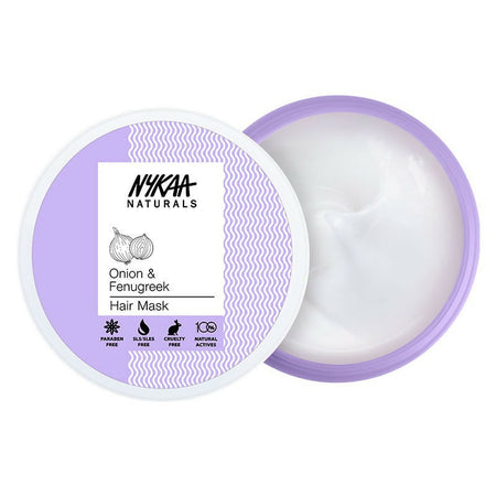 Nykaa Naturals Anti-Hair Fall Sulphate-Free Hair Mask With Onion & Fenugreek