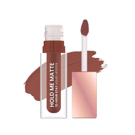 Swiss Beauty Hold Me Matte Liquid Lipstick - 05LustyRusty
