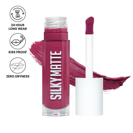 Shopaarel Silky Matte Gloss Liquid Lipstick - Rich-09