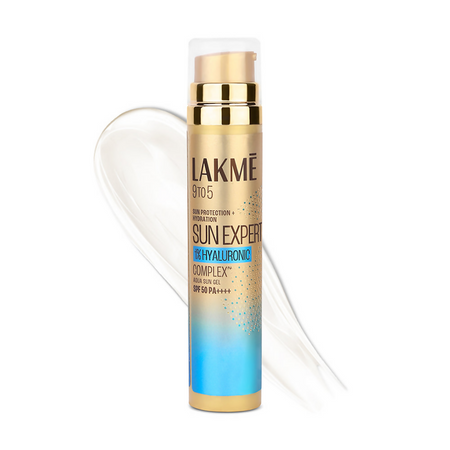 Lakme 9To5 Sun Expert 1% Hyaluronic Sunscreen, Spf 50 Pa+++