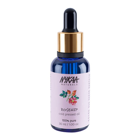 Nykaa Naturals Rosehip 100% Pure Cold Pressed Face Oil – For Gua Sha, Anti-Aging & Tan Pigmentation