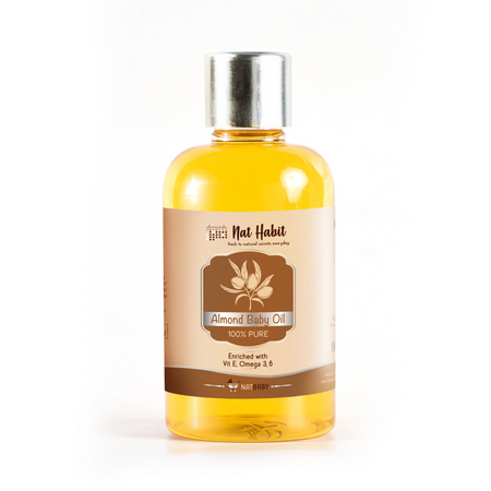 Nat Habit Pure Almond Baby Oil