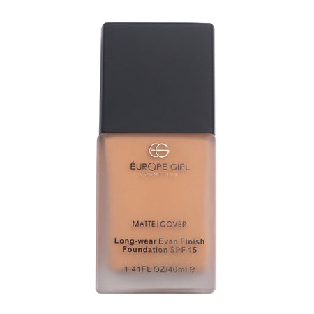 Europe Girl Matte Cover Foundation SPF 15 - 200 Dark Natural Undertone
