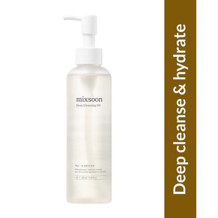 Mixsoon Korean Bean Cleansing Oil, Removes Makeup, Nourishes & Hydrates Skin