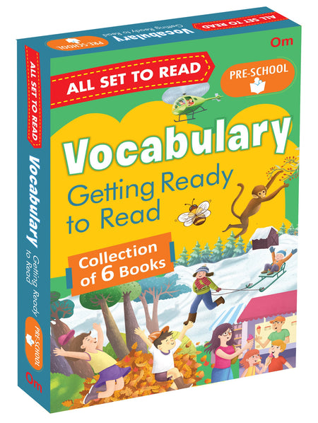 All Set ReadĀ Preschool Collection of 6 Books - Om Books