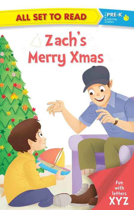 All set to Read fun with Letter XYZ Zachs Merry Xmas - Om Books