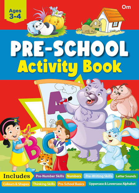 Jumbo Smart Scholars Pre-School Workbook - Om Books
