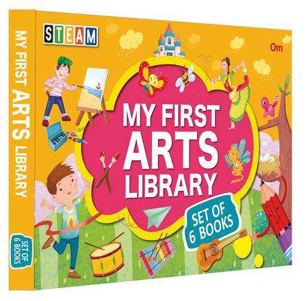 Steam : My First Arts Library (Set of 6 Books) - Om Books