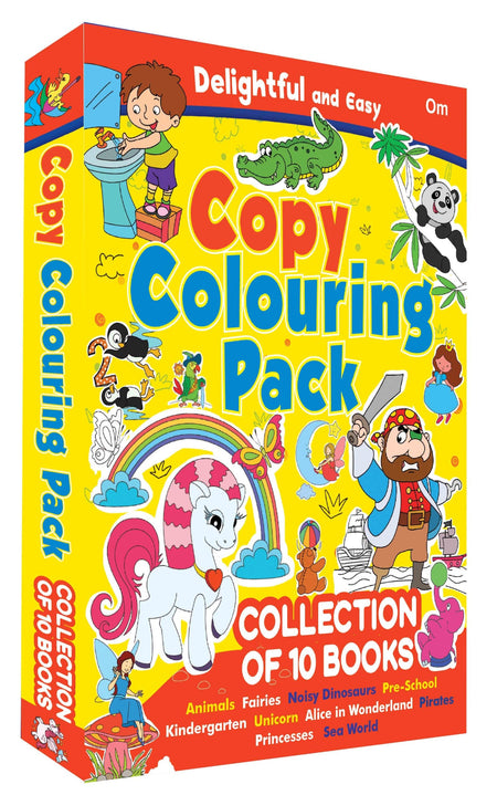 Copy Colouring Pack 2 Box - Om Books