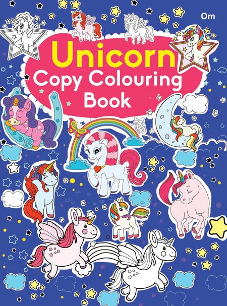 Unicorn Copy Colouring Book - Om Books