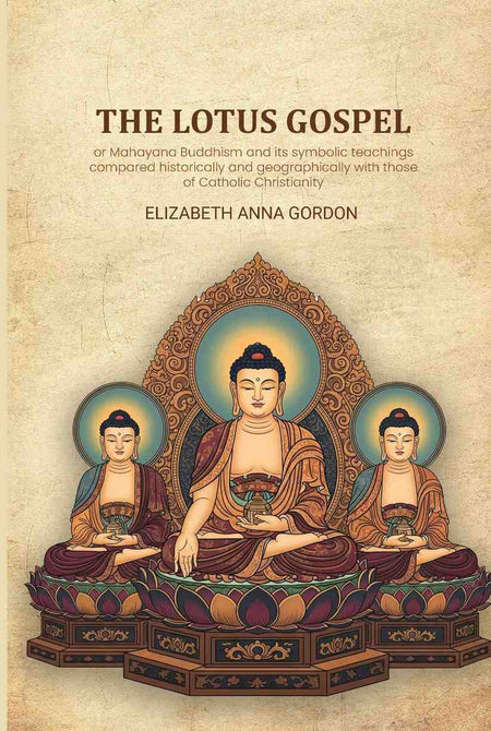 The Lotus gospel: or Mahayana Buddhism and its symbolic teachings compared historically and geographically with those of Catholic Christianity - Gyan Books