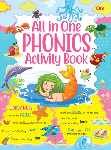 All in One Phonics Activity Book - Om Books
