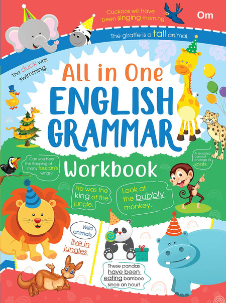 All in One English Graar Workbook (Binder) - Om Books