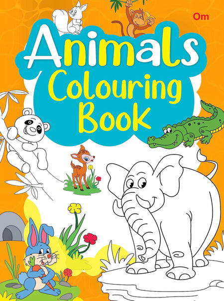 Animals Colouring Book - Om Books