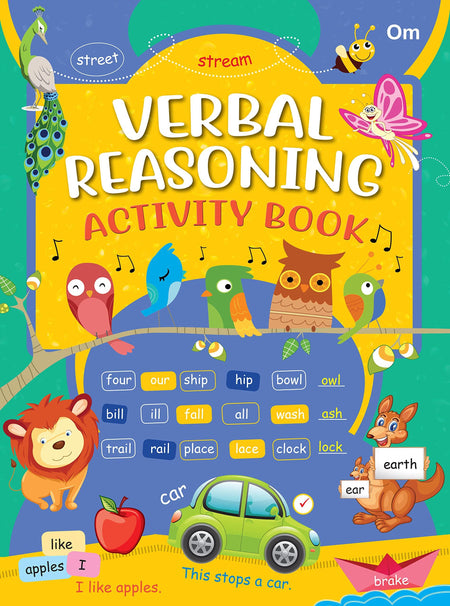 Jumbo Verbal Reasonaing Workbook (Binder) - Om Books