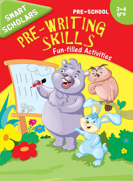 Smart Scholars Pre-School Pre-Writing Skills - Om Books