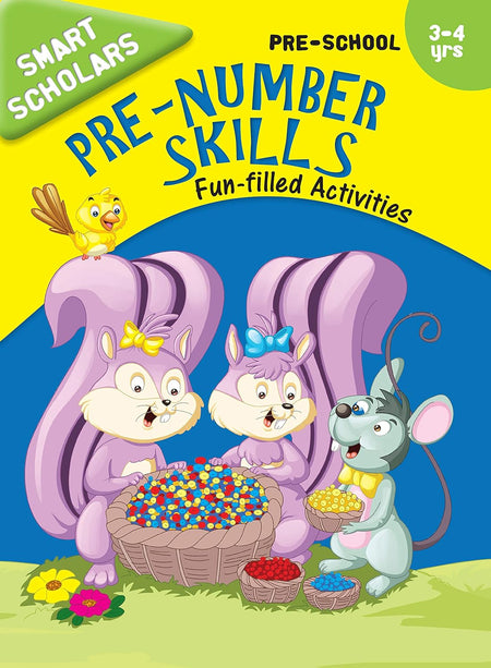Smart Scholars Pre-School Pre-Number Skills - Om Books