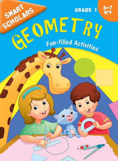 Smart Scholars Grade 1 Geometry - Om Books
