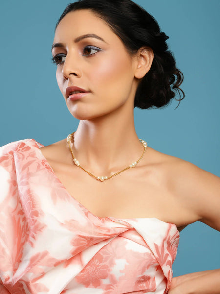 Pearl Neckpiece - Ruby Raang