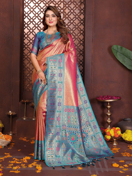 Anaita Banarasi Tissue Silk Saree