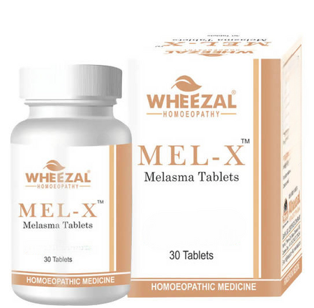 Wheezal Homeopathy Mel-X Melasma Tablets