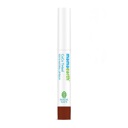 Mamaearth CoCo Tinted 100% Natural Lip Balm