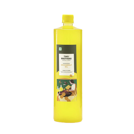 Two Brothers Organic Farms Organic Woodpressed Groundnut Oil