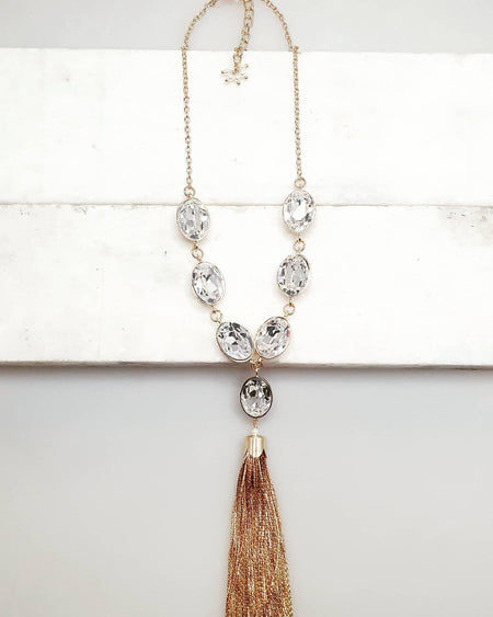 Bling Accessories Swarovski Crystal Party Wear Necklace
