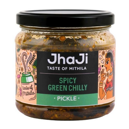 Jhaji Store's Spicy Green Chilli Pickle